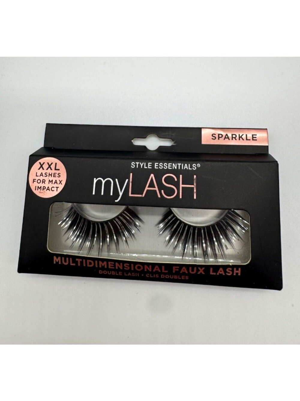 Style Essentials myLash Sparkle Multidimensional Double Lash XXL Black HALC4605